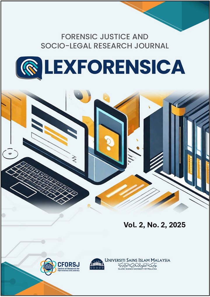 					View Vol. 2 No. 2 (2025): LexForensica
				